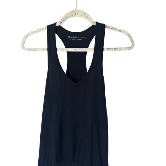 Beyond Yoga - NWT Just Chillin Romper in Black Sz S - Picture 3 of 7